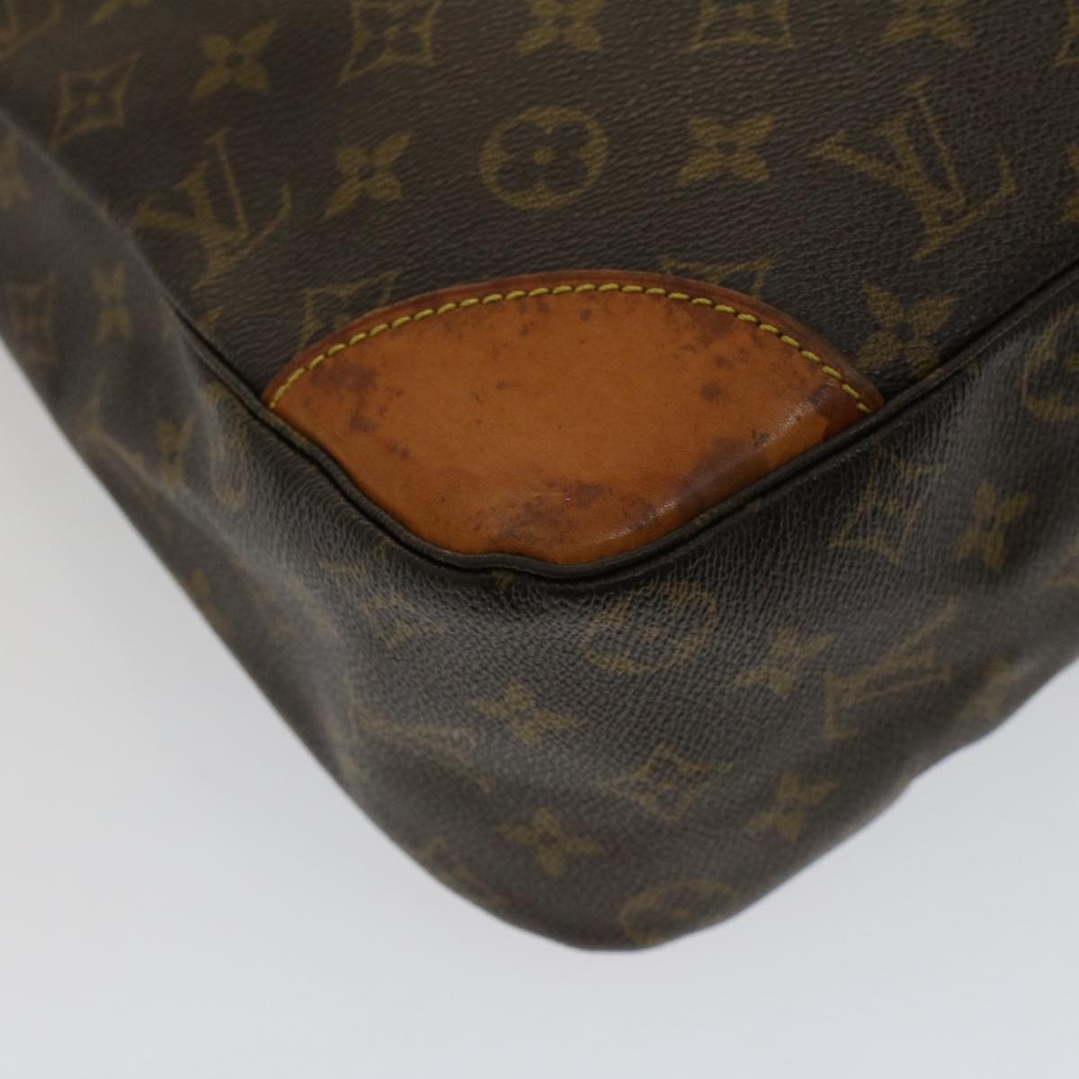 LOUIS VUITTON Monogram Boulogne 35 Shoulder Bag M51260 LV Auth ar10074