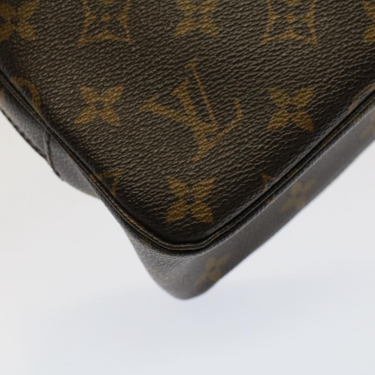 LOUIS VUITTON Monogram Trousse Toilette 23 Clutch Bag M47524 LV Auth ar10085