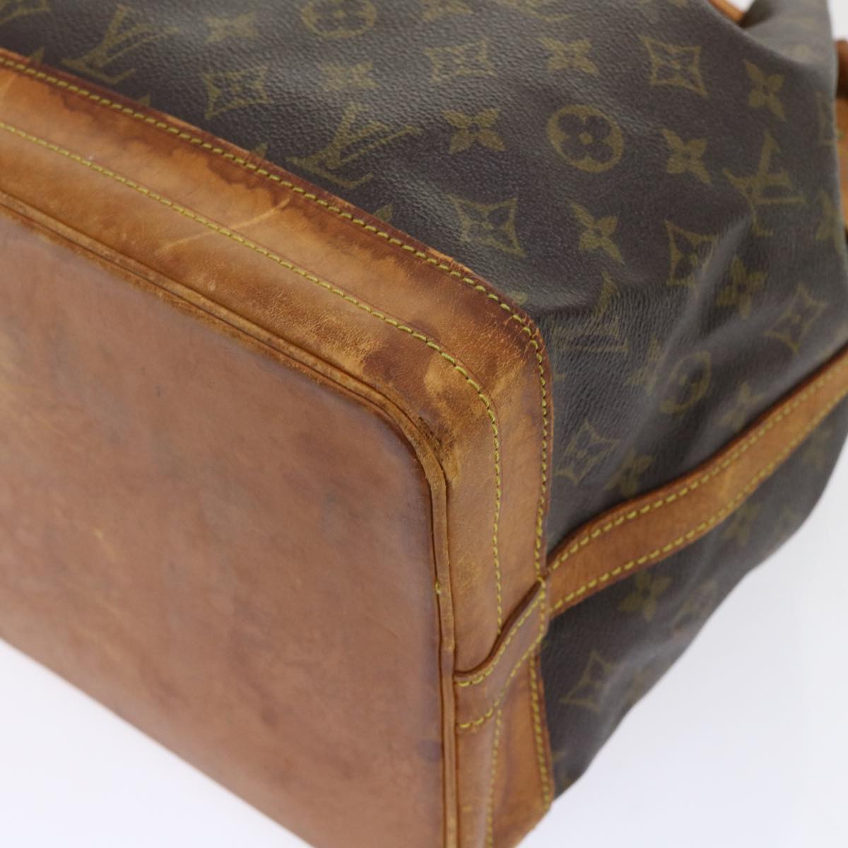 LOUIS VUITTON Monogram Noe Shoulder Bag M42224 LV Auth ar10086