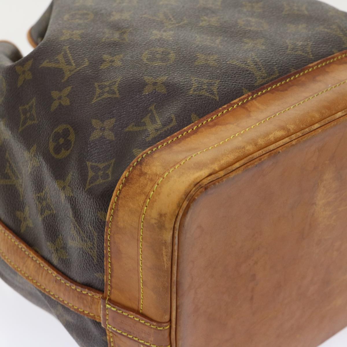 LOUIS VUITTON Monogram Noe Shoulder Bag M42224 LV Auth ar10086