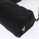 PRADA Shoulder Bag Nylon Black Auth ar10096-9