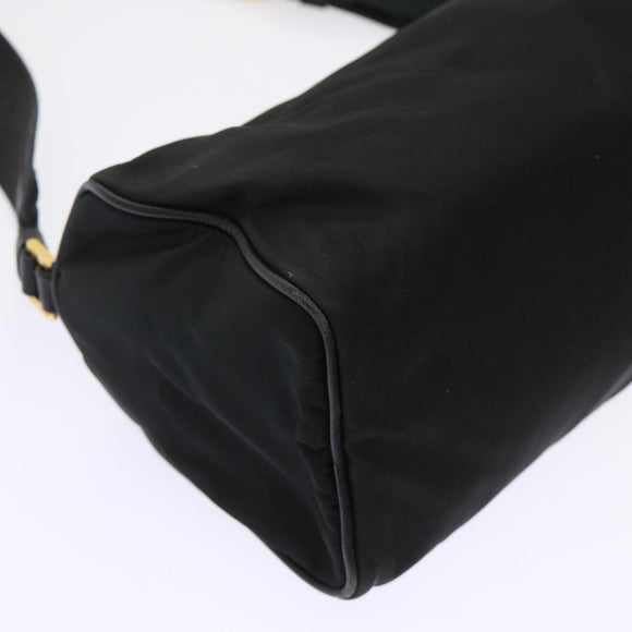 PRADA Shoulder Bag Nylon Black Auth ar10096