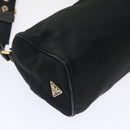 PRADA Shoulder Bag Nylon Black Auth ar10096-16