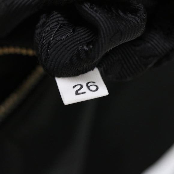 PRADA Shoulder Bag Nylon Black Auth ar10096