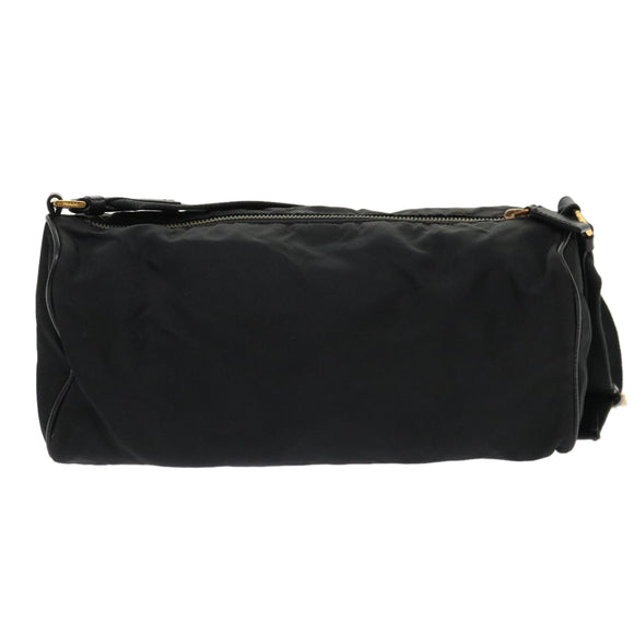 PRADA Shoulder Bag Nylon Black Auth ar10096