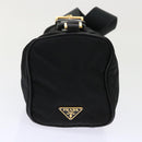 PRADA Shoulder Bag Nylon Black Auth ar10096-4
