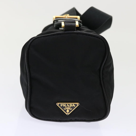 PRADA Shoulder Bag Nylon Black Auth ar10096
