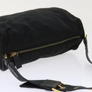 PRADA Shoulder Bag Nylon Black Auth ar10096-6