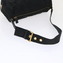 PRADA Shoulder Bag Nylon Black Auth ar10096-7