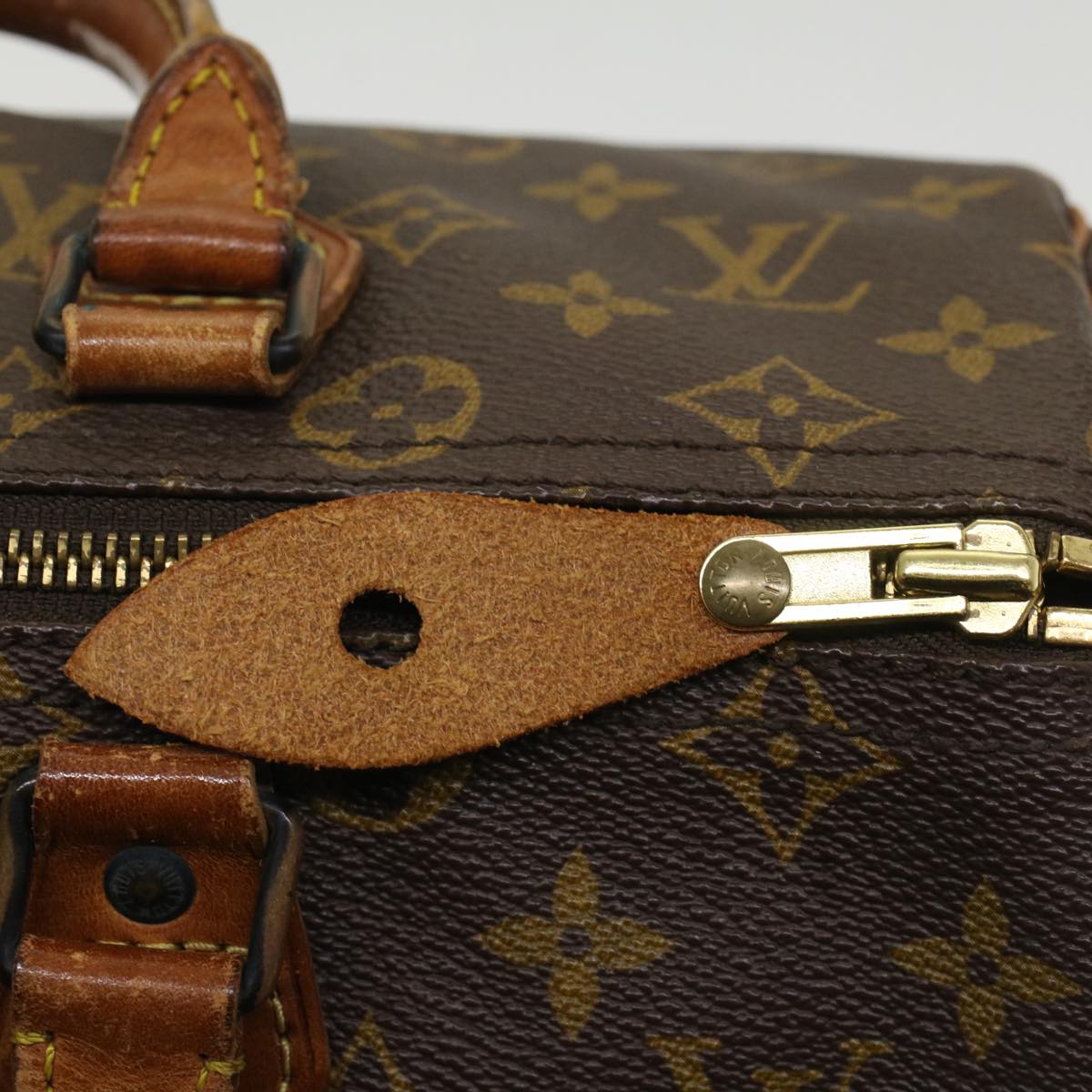 LOUIS VUITTON Monogram Speedy 30 Hand Bag Vintage M41526 LV Auth ar10138B