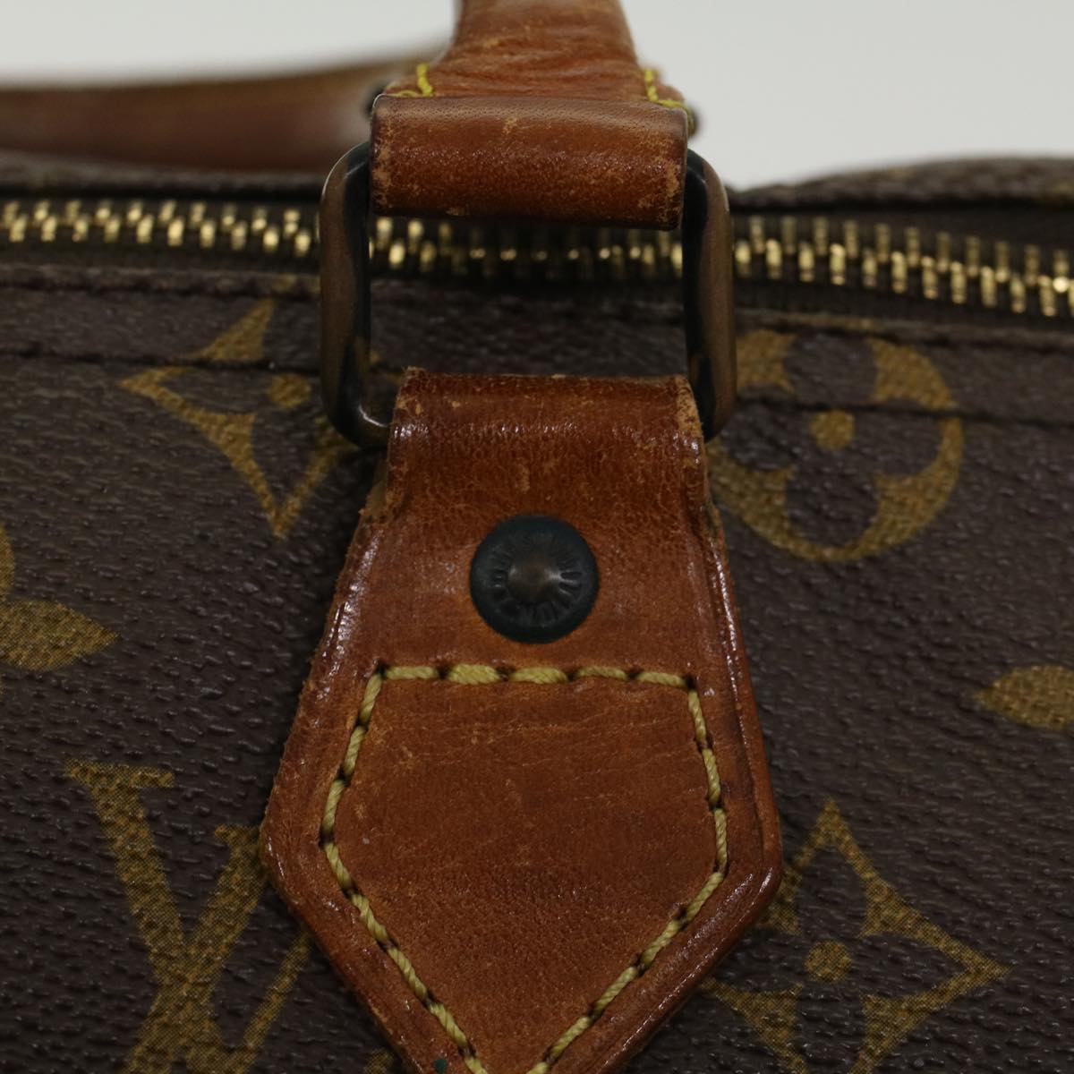 LOUIS VUITTON Monogram Speedy 30 Hand Bag Vintage M41526 LV Auth ar10138B