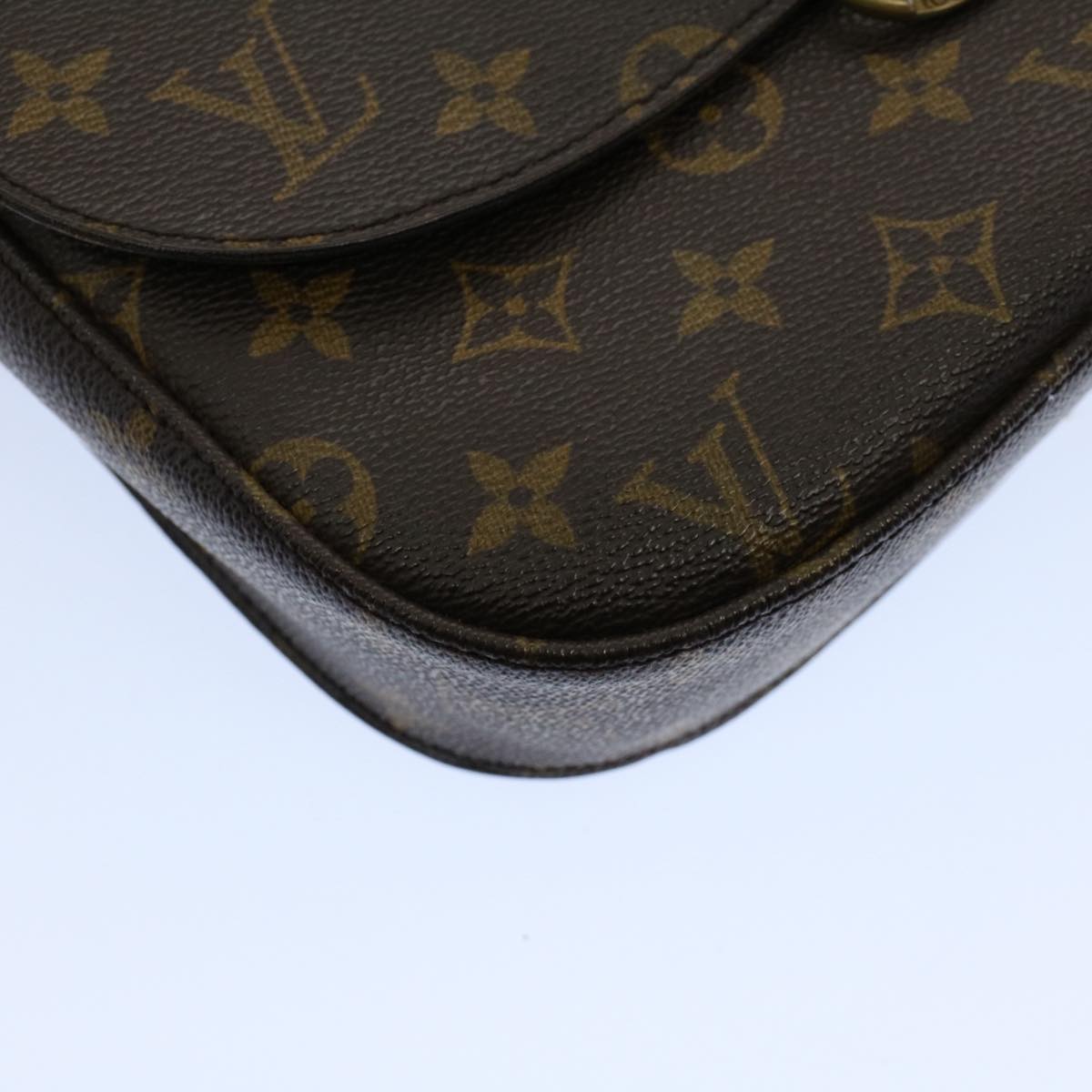 LOUIS VUITTON Monogram Saint Cloud GM Shoulder Bag M51242 LV Auth ar10145B