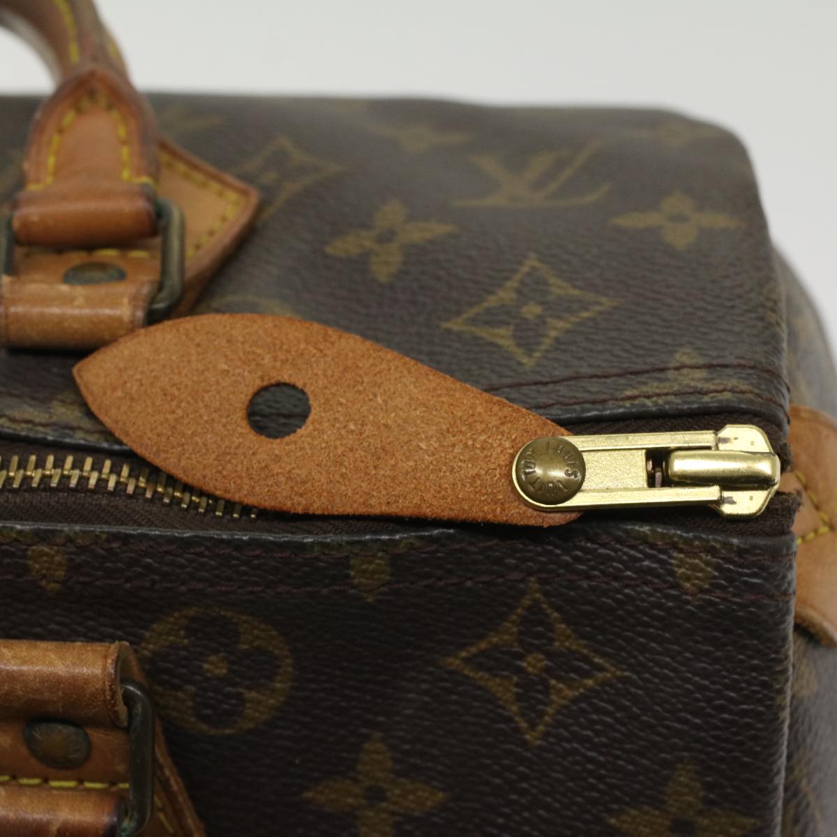 LOUIS VUITTON Monogram Speedy 30 Hand Bag M41526 LV Auth ar10159B