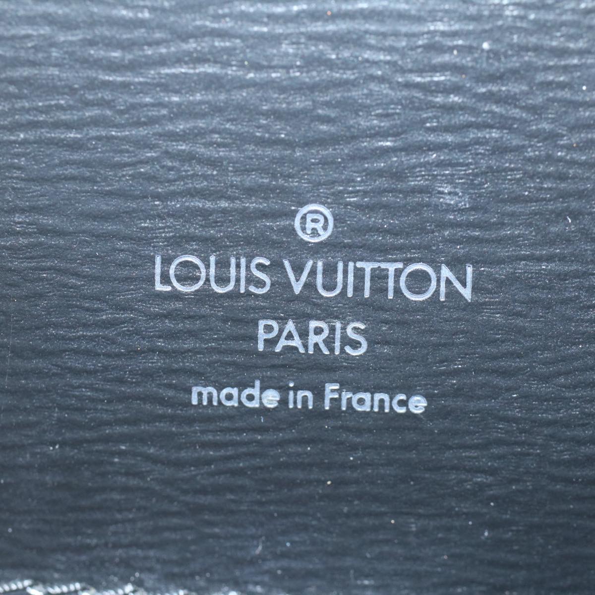 LOUIS VUITTON Epi Cluny Shoulder Bag Black M52252 LV Auth ar10164B