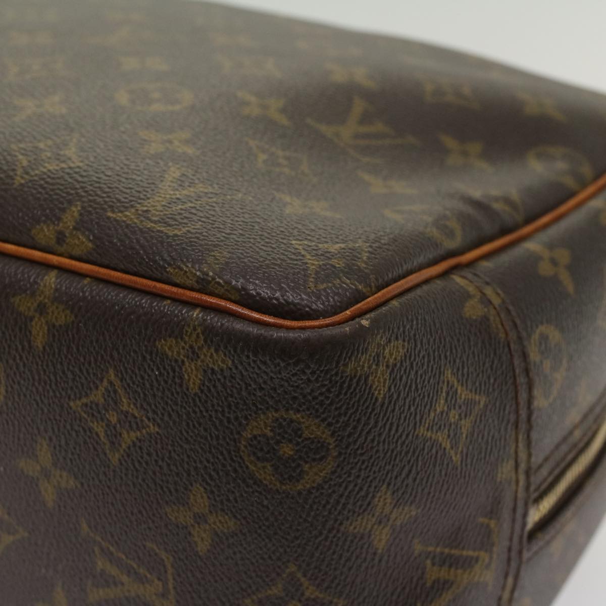 LOUIS VUITTON Monogram Deauville Hand Bag M47270 LV Auth ar10168B