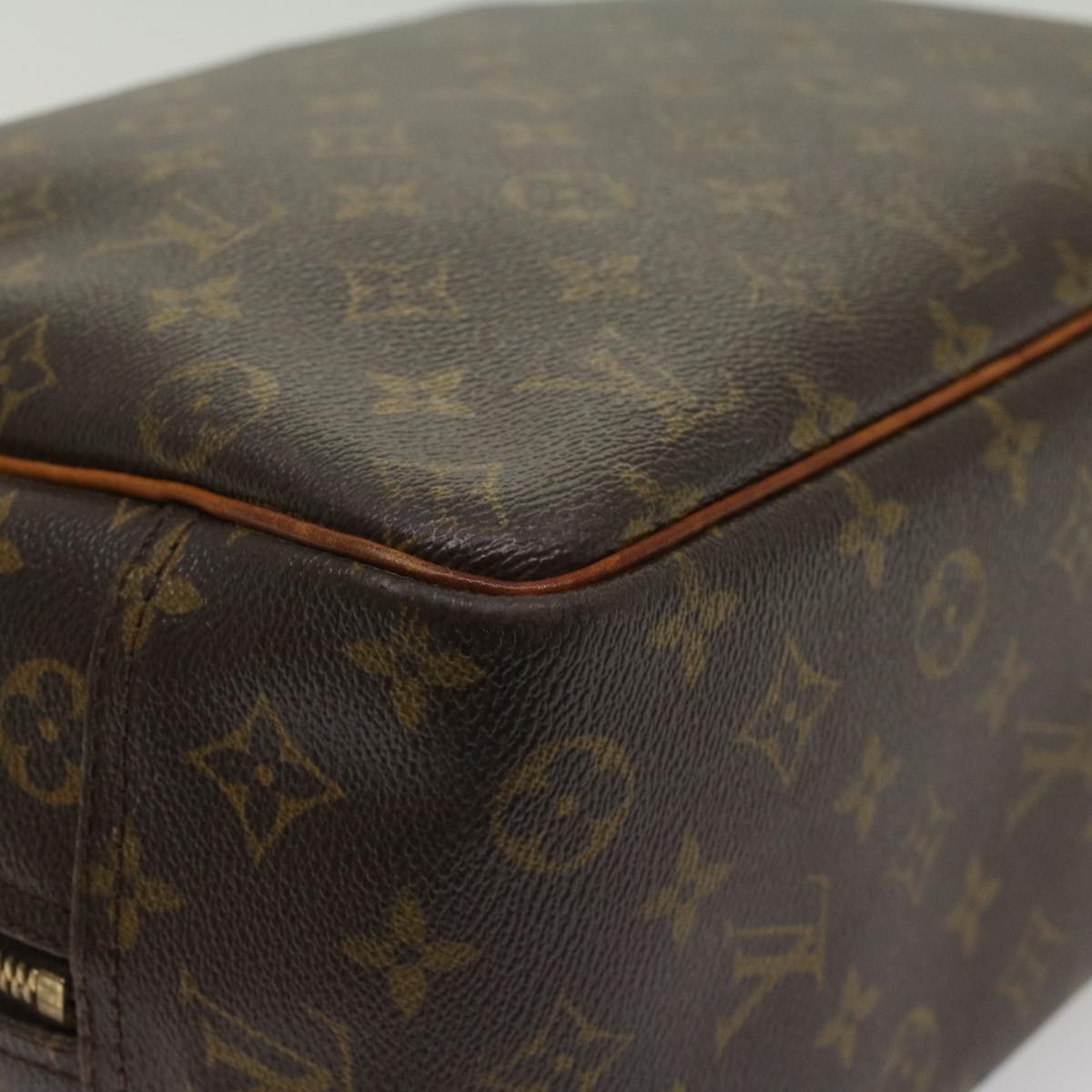 LOUIS VUITTON Monogram Deauville Hand Bag M47270 LV Auth ar10168B