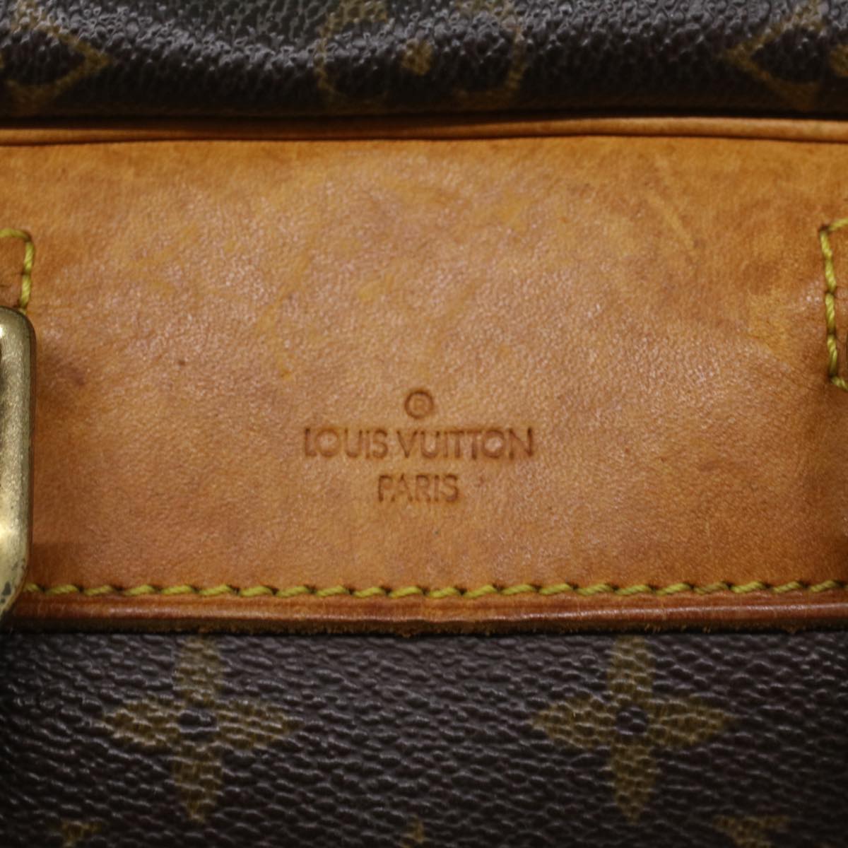 LOUIS VUITTON Monogram Deauville Hand Bag M47270 LV Auth ar10168B