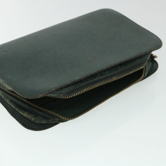 LOUIS VUITTON Taiga Baikal Clutch Bag Epicea M30184 LV Auth ar10169B