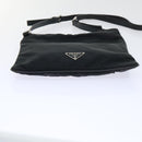 PRADA Shoulder Bag Nylon Black Auth ar10188-9