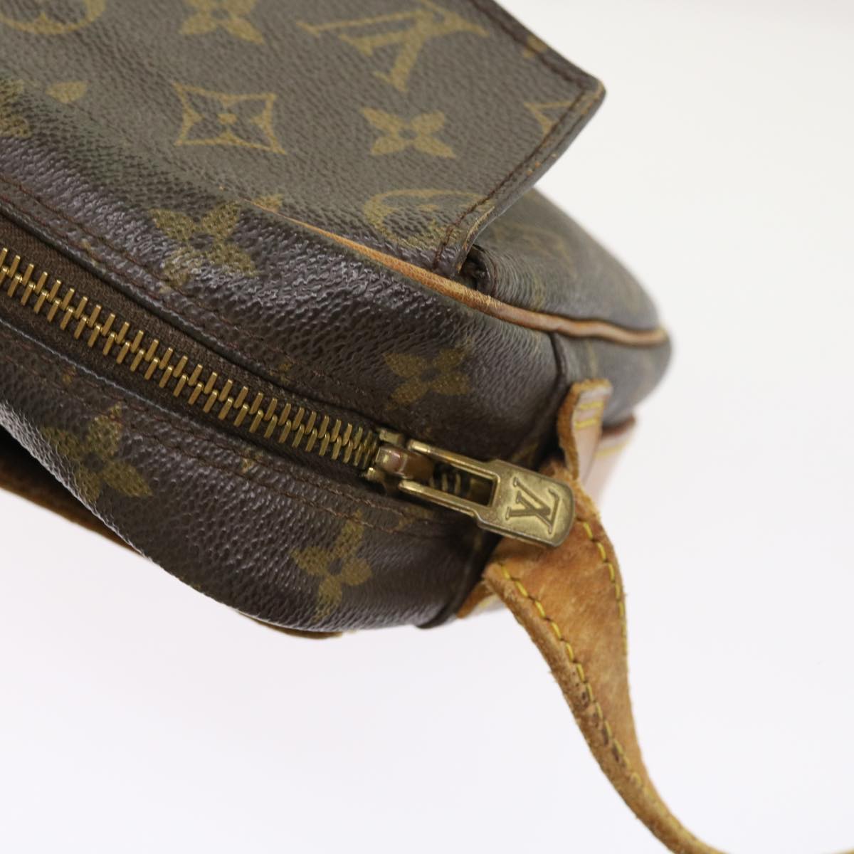 LOUIS VUITTON Monogram Jeune Fille GM Shoulder Bag M51225 LV Auth ar10199