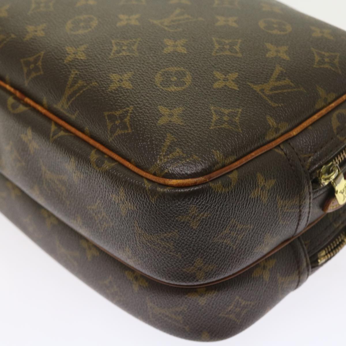 LOUIS VUITTON Monogram Reporter PM Shoulder Bag M45254 LV Auth ar10208