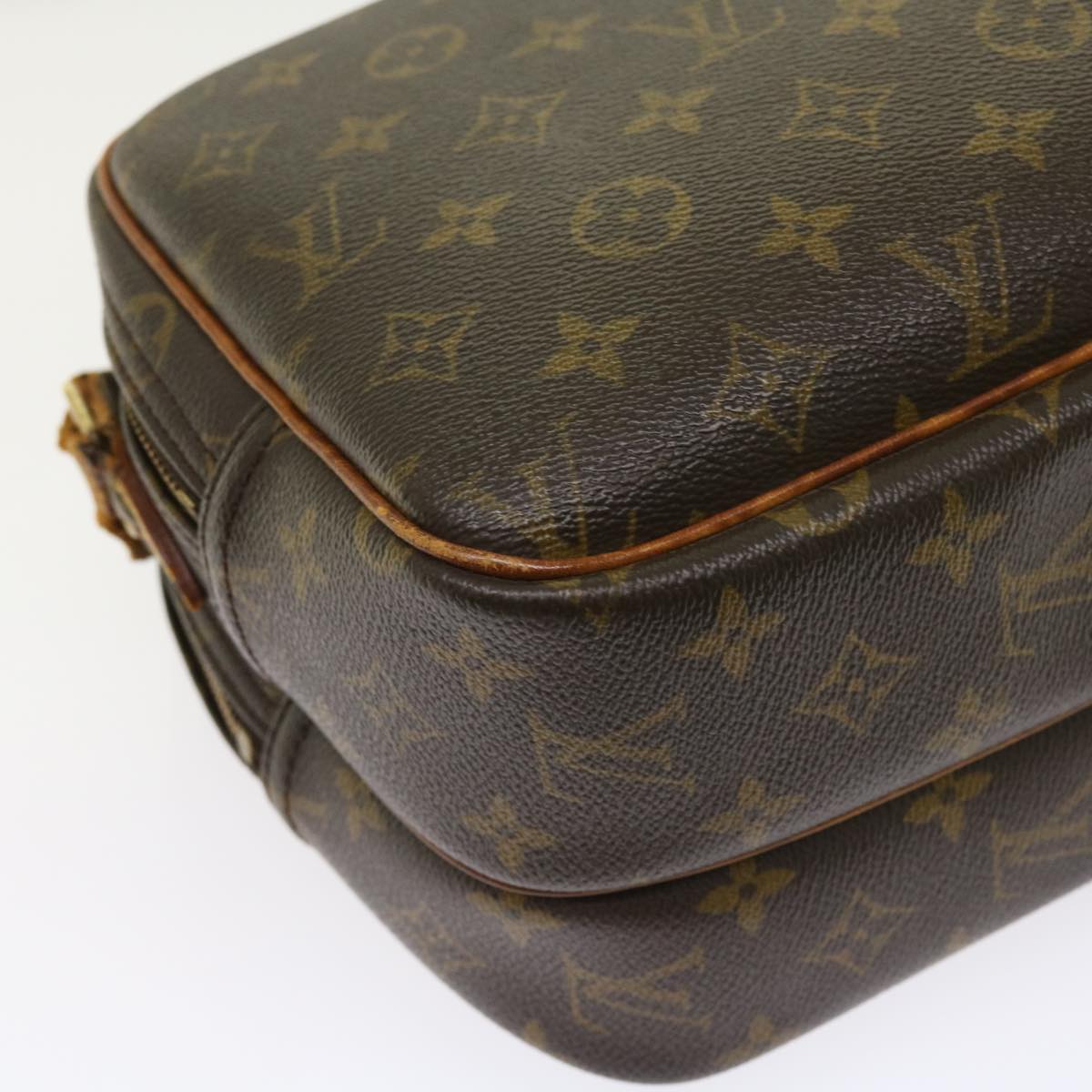 LOUIS VUITTON Monogram Reporter PM Shoulder Bag M45254 LV Auth ar10208