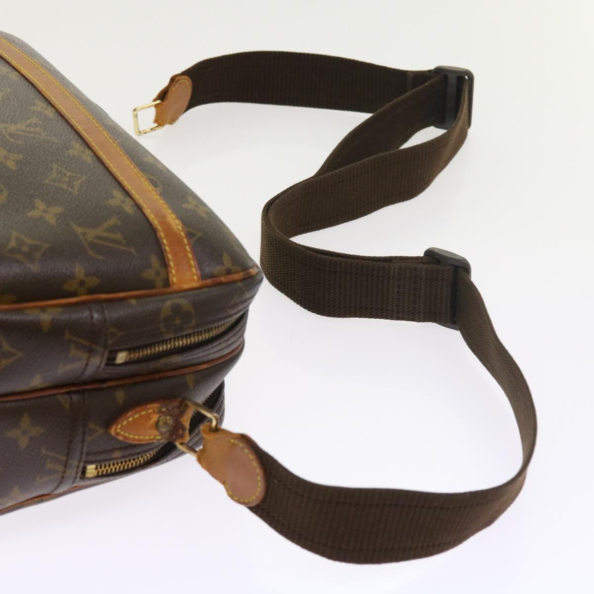 LOUIS VUITTON Monogram Reporter PM Shoulder Bag M45254 LV Auth ar10208