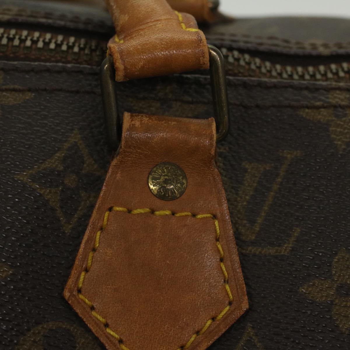 LOUIS VUITTON Monogram Speedy 40 Hand Bag M41522 LV Auth ar10209