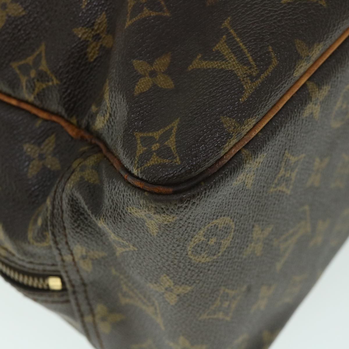 LOUIS VUITTON Monogram Deauville Hand Bag M47270 LV Auth ar10214