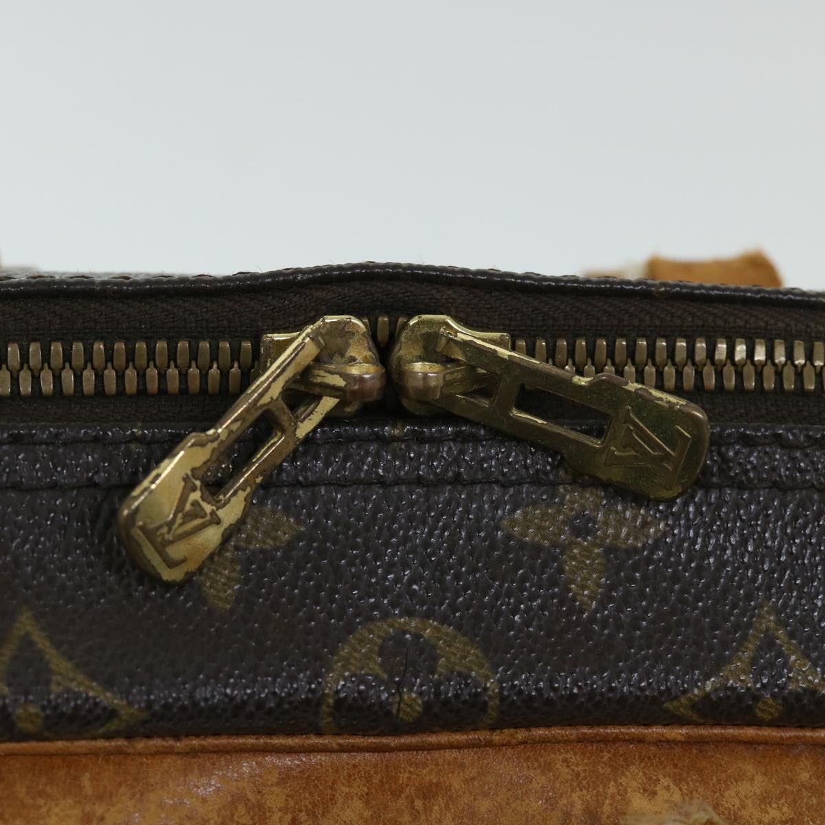 LOUIS VUITTON Monogram Deauville Hand Bag M47270 LV Auth ar10214