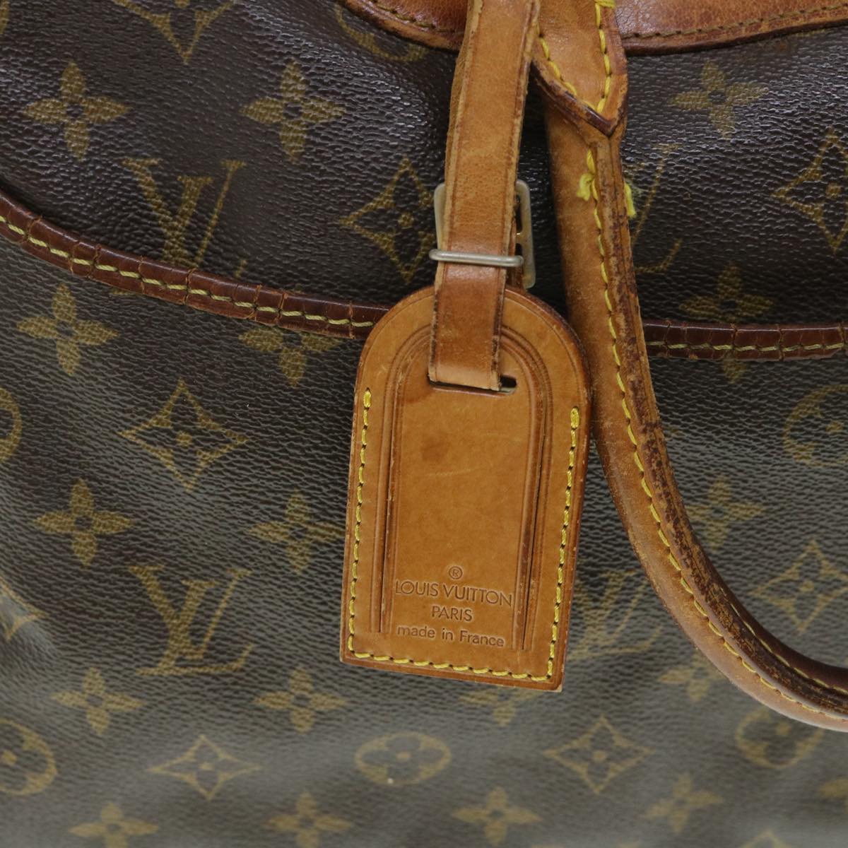 LOUIS VUITTON Monogram Deauville Hand Bag M47270 LV Auth ar10214