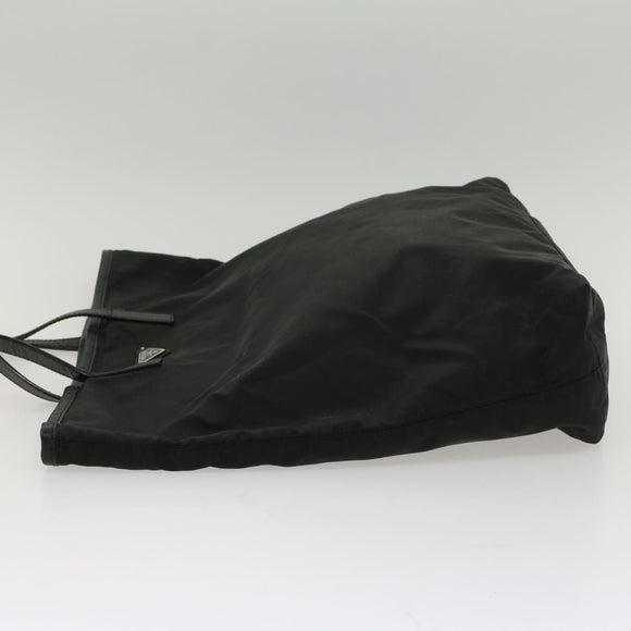 PRADA Tote Bag Nylon Black Auth ar10242