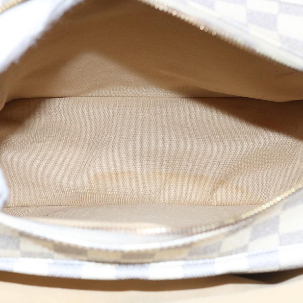 LOUIS VUITTON Damier Azur Naviglio Shoulder Bag N51189 LV Auth ar10353B