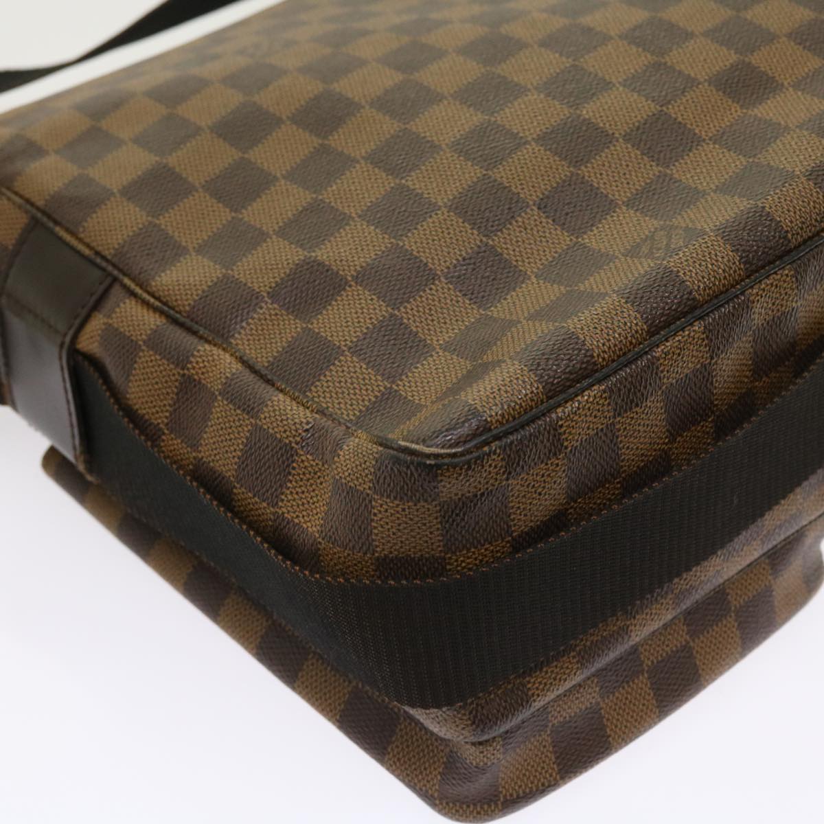 LOUIS VUITTON Damier Ebene Broadway Shoulder Bag N42270 LV Auth ar10365B