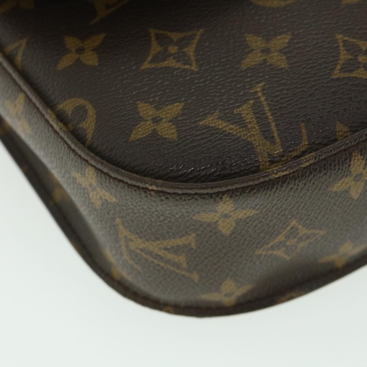 LOUIS VUITTON Monogram Saint Cloud GM Shoulder Bag M51242 LV Auth ar10372B