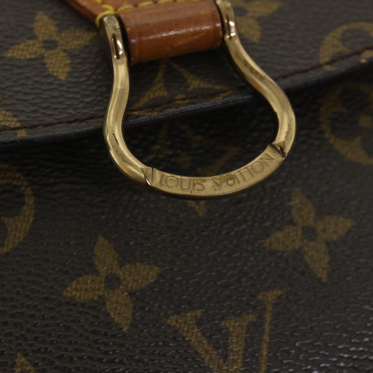 LOUIS VUITTON Monogram Saint Cloud GM Shoulder Bag M51242 LV Auth ar10372B