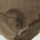 GUCCI GG Canvas Tote Bag Brown 282439 Auth ar10393-16