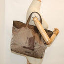 GUCCI GG Canvas Tote Bag Brown 282439 Auth ar10393-21