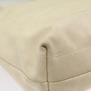 GUCCI Tote Bag Nylon White 002 2123 0458 Auth ar10405-17