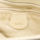 GUCCI Tote Bag Nylon White 002 2123 0458 Auth ar10405-18