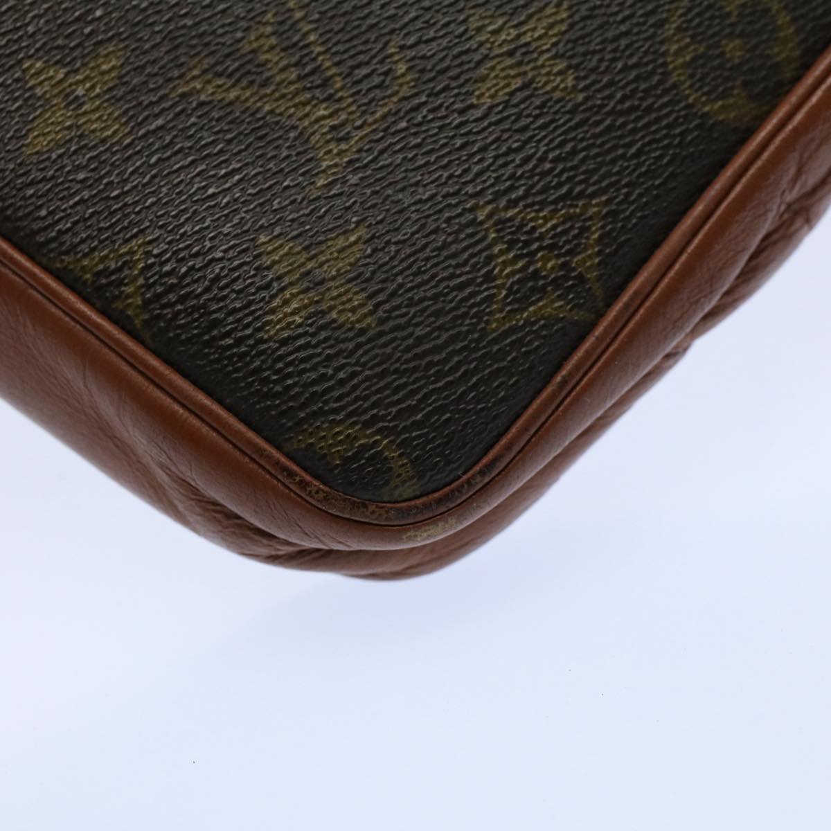 LOUIS VUITTON Monogram Pochette Sports Clutch Bag No.183 LV Auth ar10431