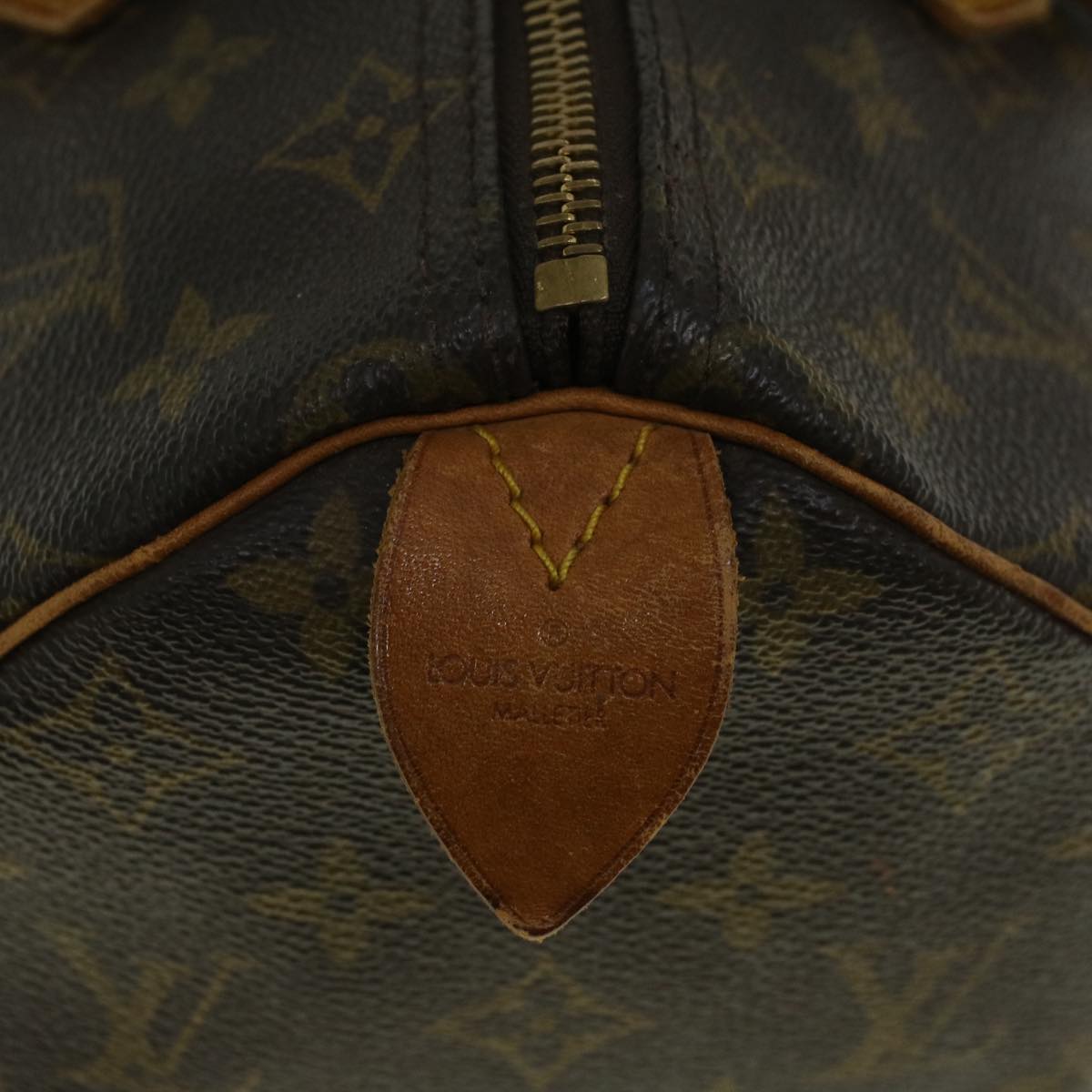 LOUIS VUITTON Monogram Speedy 30 Hand Bag M41526 LV Auth ar10436