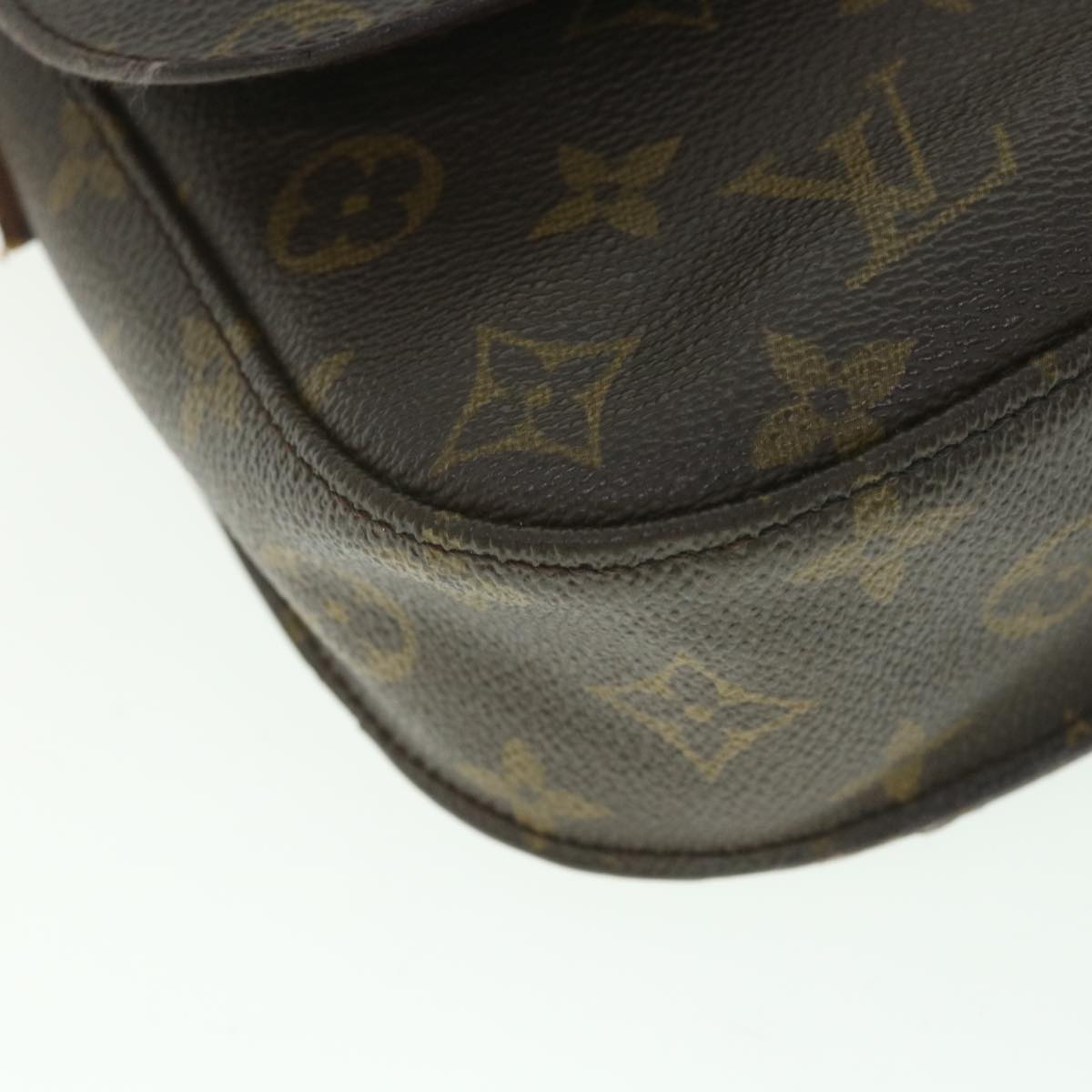 LOUIS VUITTON Monogram Saint Cloud MM Shoulder Bag M51243 LV Auth ar10461