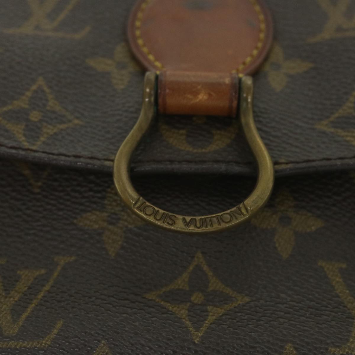 LOUIS VUITTON Monogram Saint Cloud MM Shoulder Bag M51243 LV Auth ar10461