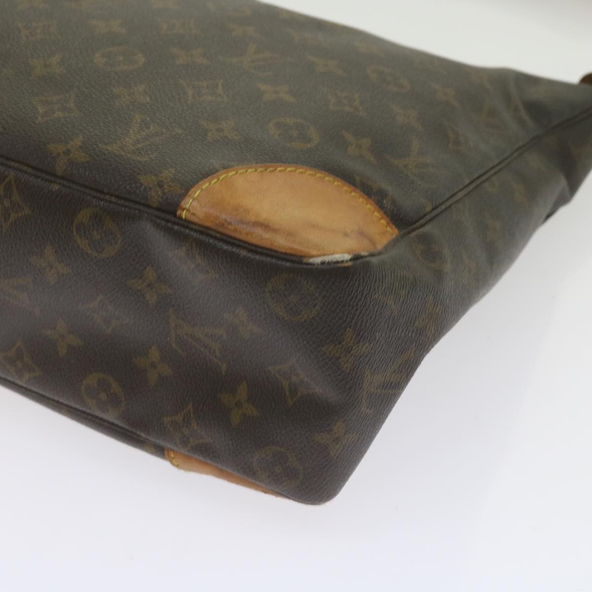 LOUIS VUITTON Monogram Boulogne 35 Shoulder Bag M51260 LV Auth ar10463