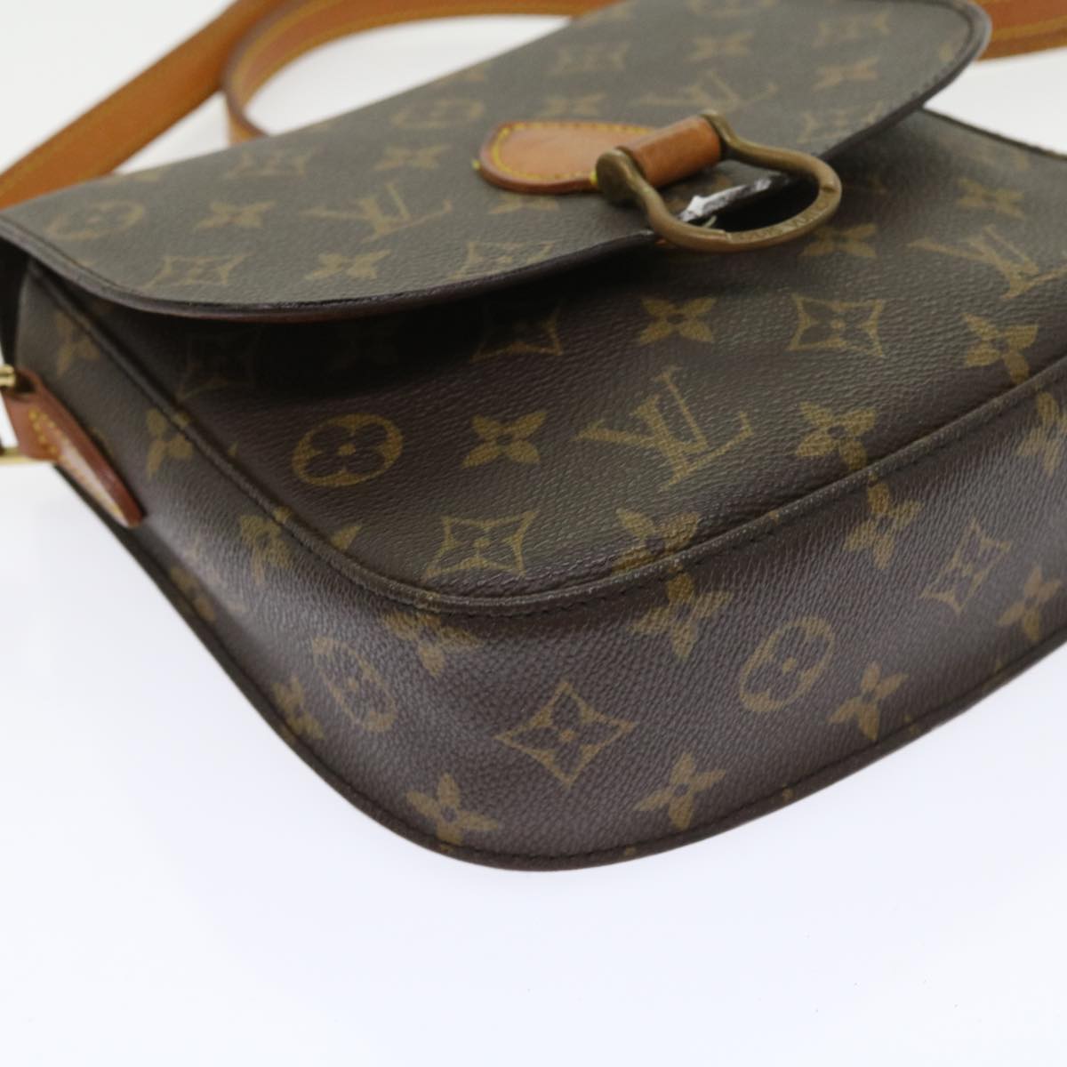 LOUIS VUITTON Monogram Saint Cloud MM Shoulder Bag M51243 LV Auth ar10527B