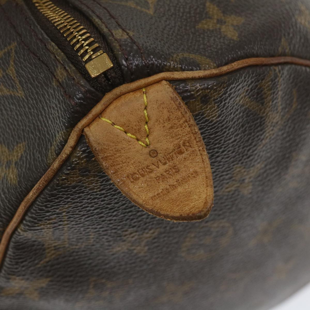 LOUIS VUITTON Monogram Speedy 30 Hand Bag M41526 LV Auth ar10529B