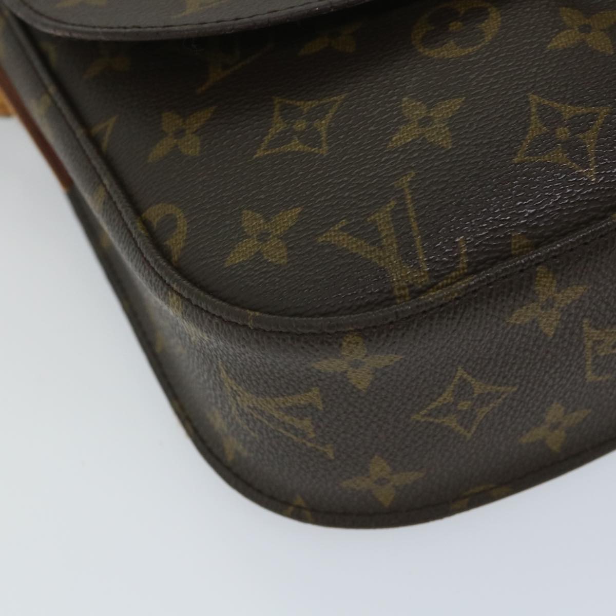 LOUIS VUITTON Monogram Saint Cloud GM Shoulder Bag M51242 LV Auth ar10530B