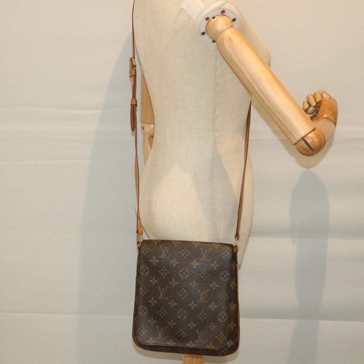 LOUIS VUITTON Monogram Musette Salsa Long Shoulder Bag M51387 LV Auth ar10531B