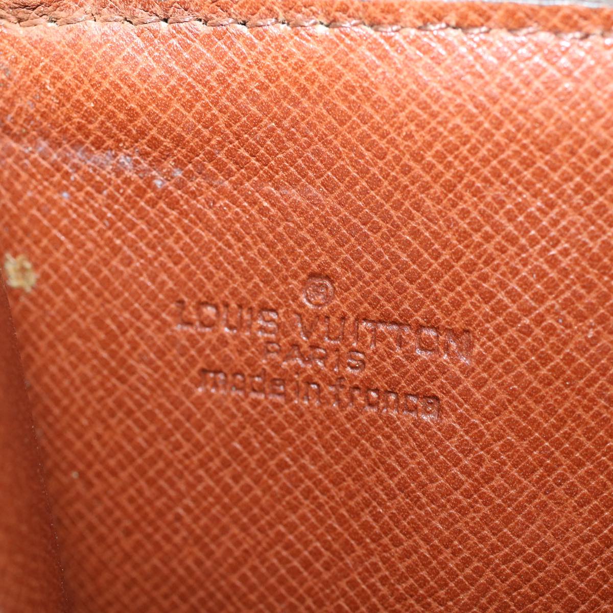 LOUIS VUITTON Monogram Poche Document Briefcase M53400 LV Auth ar10541B